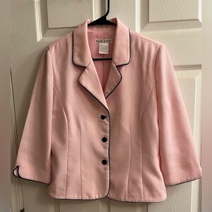 VINTAGE~ PLAZA SOUTH~BLAZER~SOFT PINK~8